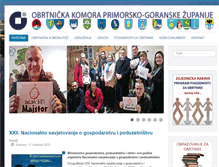 Tablet Screenshot of obrtnicka-komora-rijeka.hr